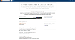Desktop Screenshot of effervescentenaturaumana.blogspot.com
