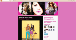 Desktop Screenshot of demi-selena-miley-blog.blogspot.com