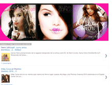 Tablet Screenshot of demi-selena-miley-blog.blogspot.com