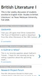 Mobile Screenshot of britishliteraturefall2008.blogspot.com