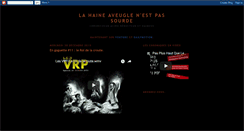 Desktop Screenshot of lahaineaveuglenestpassourde.blogspot.com