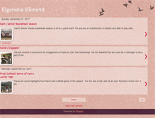 Tablet Screenshot of elgersmaelement.blogspot.com