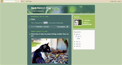 Desktop Screenshot of barbhenry.blogspot.com