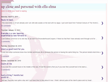 Tablet Screenshot of ellaisblogging.blogspot.com