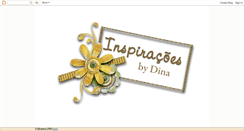 Desktop Screenshot of dinainspiracoes.blogspot.com