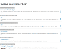Tablet Screenshot of curiousgeorgeanne.blogspot.com
