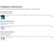 Tablet Screenshot of elblogdelaelectronica.blogspot.com