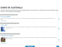 Tablet Screenshot of diariodeguatemala.blogspot.com