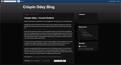 Desktop Screenshot of crispinodeyblog.blogspot.com