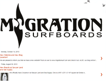 Tablet Screenshot of migrationsurf.blogspot.com