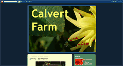 Desktop Screenshot of calvertfarmcsa.blogspot.com
