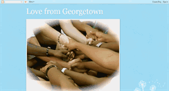 Desktop Screenshot of lovefromgeorgetown.blogspot.com