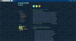 Desktop Screenshot of english9-2008-louisjfl.blogspot.com