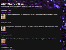 Tablet Screenshot of bitchysurvivor.blogspot.com