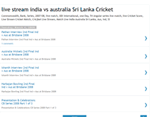 Tablet Screenshot of livestreamindiavsaustraliacricket.blogspot.com