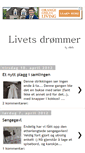 Mobile Screenshot of livetsdrommer.blogspot.com