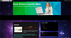 Desktop Screenshot of gane-dinero-leyendo-mails.blogspot.com