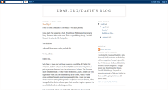 Desktop Screenshot of ldafdaviesblog.blogspot.com