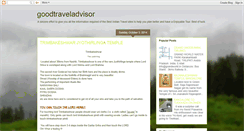 Desktop Screenshot of goodtraveladvisor.blogspot.com