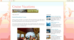 Desktop Screenshot of cruiseshipholidays.blogspot.com