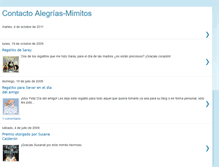 Tablet Screenshot of contactoalegriasmimitos.blogspot.com