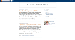 Desktop Screenshot of lagunabeachcaliforniablog.blogspot.com