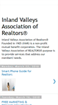 Mobile Screenshot of inlandvalleysassociationofrealtors.blogspot.com