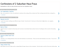 Tablet Screenshot of 2hausfraus.blogspot.com