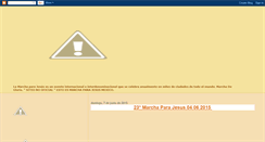 Desktop Screenshot of marchadegloria.blogspot.com