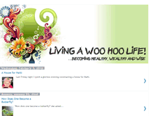 Tablet Screenshot of livingawoohoolife.blogspot.com