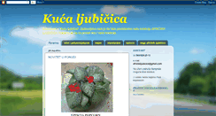 Desktop Screenshot of kucaljubicica.blogspot.com