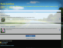 Tablet Screenshot of kucaljubicica.blogspot.com