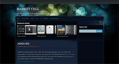 Desktop Screenshot of marketcell.blogspot.com