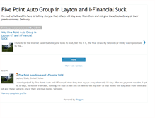 Tablet Screenshot of fivepointautogroupsucks.blogspot.com