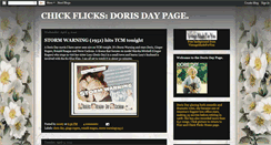 Desktop Screenshot of chickflicksdorisday.blogspot.com