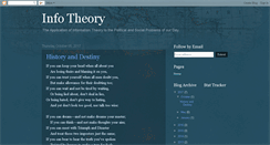 Desktop Screenshot of info-theory.blogspot.com