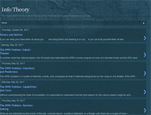Tablet Screenshot of info-theory.blogspot.com