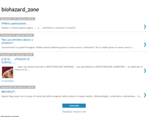 Tablet Screenshot of biohazard-zone.blogspot.com