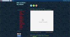 Desktop Screenshot of misletrasdeamor.blogspot.com
