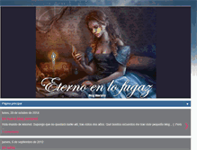 Tablet Screenshot of eternoenlofugaz.blogspot.com