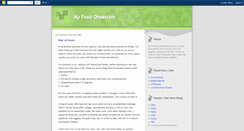 Desktop Screenshot of myfoodobsession.blogspot.com