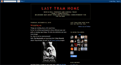 Desktop Screenshot of lasttramhome.blogspot.com