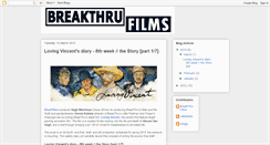 Desktop Screenshot of breakthrufilms.blogspot.com