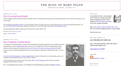 Desktop Screenshot of marypilon.blogspot.com