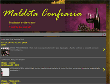 Tablet Screenshot of malditaconfraria.blogspot.com