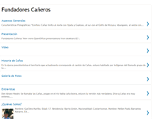 Tablet Screenshot of fundadorescaneros.blogspot.com