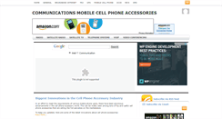 Desktop Screenshot of communications-mobile-cell-phone-acce.blogspot.com