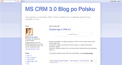 Desktop Screenshot of mscrm3pl.blogspot.com