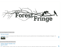Tablet Screenshot of forestfringe.blogspot.com