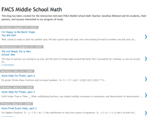 Tablet Screenshot of fmcsmiddleschoolmath.blogspot.com